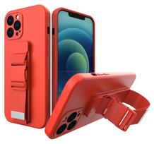 Telefono dėklas Hurtel Rope Case, Apple iPhone 13 Pro, raudona sp.