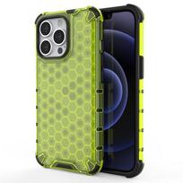 Telefono dėklas Hurtel Honeycomb Iphone 13 Pro, Apple iPhone 13 Pro, žalia sp.