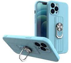 Telefono dėklas Hurtel Ring Case For Apple iPhone 12 mini, žydra sp., Apple