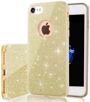 Telefono dėklas OEM Glitter 3in1, Xiaomi Redmi Note 10 5G/Xiaomi Poco M3 Pro/Xiaomi Poco M3 Pro 5G, aukso sp.