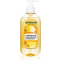 Garnier Skin Naturals Vitamin C Clarifying Wash Gelinis prausiklis 200ml valomasis veido gelis