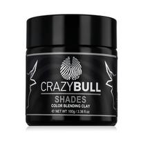 Crazy Bull Shades Color Bleding Clay Plaukų formavimui ir stilizavimui 100ml plaukų formavimo priemonė