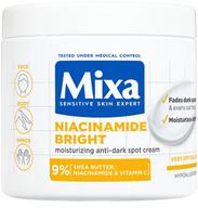 Mixa Niacinamide Bright Moisturizing Anti-Dark Spot Cream Kūno kremas 400ml kūno kremas