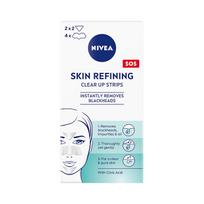 Nivea Skin Refining SOS Clear Up Strips Vietinė priežiūra 8ml vaško juostelės depiliacijai