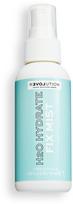 Makiažo fiksatorius Makeup Revolution London H2O Hydrate, skaidri sp., 50 ml