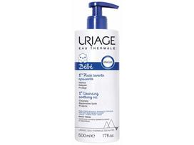 Uriage Bébé 1st Cleansing Soothing Oil Dušo aliejus 500ml prausimosi aliejus