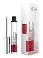 Tolure Cosmetics Vegan serum for eyelashes and eyebrows Hair plus Red Coral 3 ml 3ml veido odos priežiūra