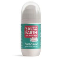 Salt Of The Earth Natural roll-on deodorant Melon & Cucumber (Deo Roll-on) 75 ml 75ml dezodorantas ir antiperspirantas