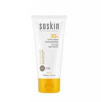 Soskin Paris Protective Skin Cream SPF 30 (Sun Cream) 50 ml 50ml veido apsauga nuo saulės
