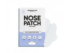 Breakout+aid Cleansing patches for enlarged pores on the nose 5 pcs pleistrai nuo spuogų
