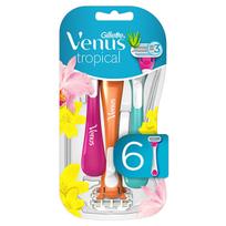 Gillette Venus Tropical disposable razors 6 pcs skustuvas
