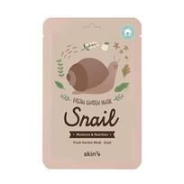 skin79 Snail Fresh Garden Sheet Mask (Mask) 23ml korėjietiška lakštinė veido kaukė