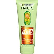 Garnier Shampoo for dry and frizzy hair Fructis Keratin Sleek (Shampoo) 200 ml 200ml glotninantis šampūnas