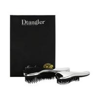 Dtangler gift set of miraculous silver hair brushes Plaukų šepetys plaukų šepetys besiveliantiems plaukams