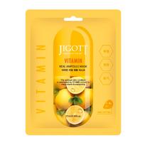 Jigott Jigott Jigott Vitamin Real Ampoule Mask 27 ml 0 Korėjietiška kosmetika 27ml korėjietiška lakštinė veido kaukė