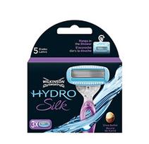 Wilkinson Sword Hydro Silk Keičiami peiliukai 3ml skustuvo galvutė