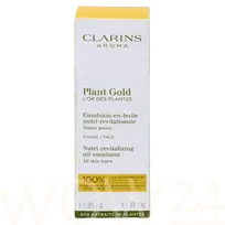 Clarins Aroma Plant Gold Nutri-Revitalizing Oil-Emulsion Dieninis kremas 35ml veido aliejus Women