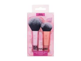 Real Techniques Brushes Mini Brush Duo Šepetėlis 1ml makiažo šepetėlis