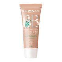 Dermacol BB cream with CBD (Cannabis Beauty Cream) 30 ml BB kremas 2 Medium veido kremas su atspalviu Moterims
