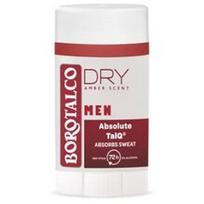 Borotalco Solid deodorant Men Dry Amber Scent (Deo Stick) 40 ml 40ml dezodorantas ir antiperspirantas Vyrams