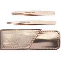 Tweezerman A set of tweezers in a Rose Gold case kosmetikos įrankiai ir priedai Unisex