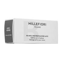 Millefiori Milano Icon Car Air Freshener Lime & Vetiver Refill namų kvapų papildymas