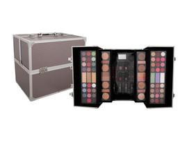 2K Super Model Beauty Train Case Makiažo paletė 122.6ml akių šešėlių paletė