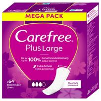 Carefree Plus Large Įklotas 64 ks kelnaitės ir įklotai po gimdymo