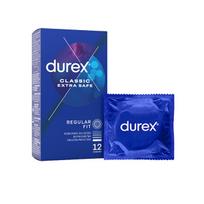 Durex Classic Extra Safe Prezervatyvai 12 pcs prezervatyvai