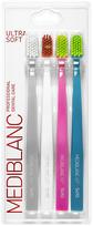 MEDIBLANC Ultra Soft Toothbrush 4 pcs dantų šepetėlis