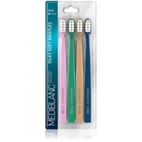 MEDIBLANC Toothbrush with soft bristles 4 pcs dantų šepetėlis