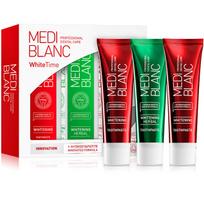 MEDIBLANC Whitetime Tooth Whitening Paste Set dantų pasta