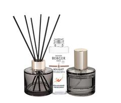 Maison Berger Paris Gift set aroma diffuser Rosalie gray + refill and home spray Intense glitter kvapų difuzorius