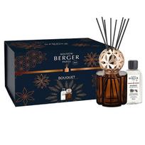 Maison Berger Paris Gift set aroma diffuser Pomelis brown + refill Magnificent Vanilla 200 ml 200ml kvapų difuzorius