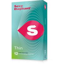 Sexy Elephant Ultra thin condoms Thin - 3 ks Prezervatyvai 12 ks intymios higienos priemonės