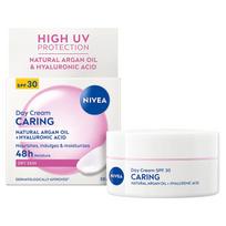 Nivea Day Cream Caring 50 ml 50ml drėkinamasis veido kremas