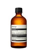 Aēsop breathless botanical massage oil 100ml masažui skirta priemonė