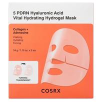 COSRX Hydrating mask 5 PDRN Hyaluronic Acid Hydrogel Mask 3 x 34 g 34ml veido kaukė