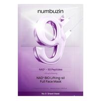 Numbuzin NUMBUZIN Маска ліфтингова для обличчя з коензимом No.9 NAD+ BIO Lifting-sil Full Face Mask, 26ml 26ml veido kaukė