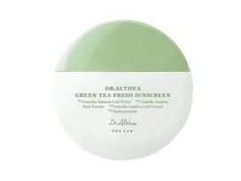 Dr. Althea Facial sunscreen SPF 50 Green Tea Fresh Sunscreen 45ml veido priemonė raudonuojančiai ir jautriai odai