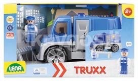 Žaislinis policijos automobilis Truxx su priedų dėžute
