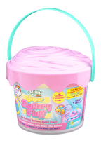 Šlykštuko - gleivių gamybos rinkinys Slimy Super Buttery Fluff, rožinė sp., 150 g