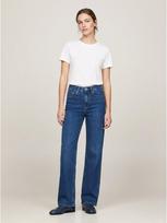 TOMMY HILFIGER Platūs moteriški džinsai, DNM EMI FLARE RW