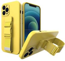 Telefono dėklas Hurtel Rope Case, Apple iPhone 13 Pro Max, geltona sp.