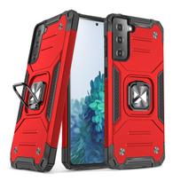 Telefono dėklas Wozinsky Ring Armor Tough Hybrid, Samsung Galaxy S22 Plus, raudona sp.