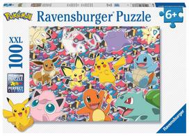 Dėlionė Ravensburger Pokemon 13338, 36 cm x 49 cm, 100 vnt., įvairių spalvų