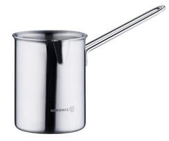 Puodelis pienui Korkmaz KRA298, 500 ml, sidabro sp., nerūdijantysis plienas