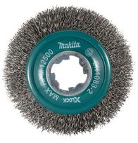 Vielinis diskinis šepetys Makita X-LOCK, 100 mm