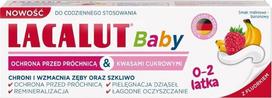 Dantų pasta Lacalut Baby, bananų skonio/aviečių skonio, 55 ml