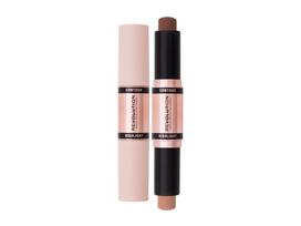 Kontūravimo pieštukas Makeup Revolution London Contour Double Ended, dark sp., 4.3 g